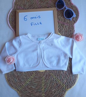 Boléro fille 👧 6 mois