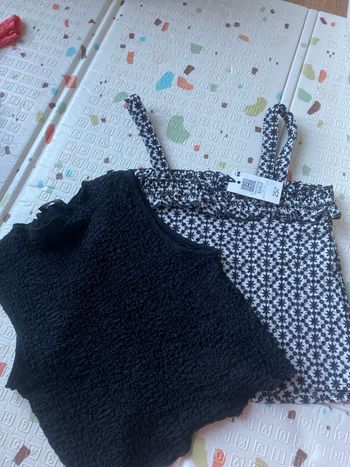 Lot de deux tops neufs femme 
