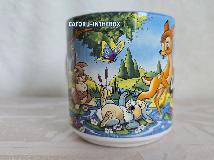 Tasse / Mug / Cup scène Disney Classics Bambi Féline Fleur Panpan / Thumper - photo numéro 7
