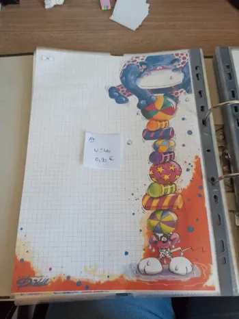 Feuille Diddl A4 46 0,90€