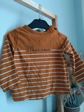 Tshirt manche longue Tape à l'oeil 18 mois