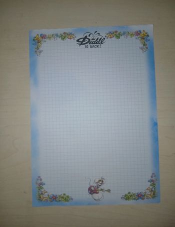 Diddl - Feuille A5 neuve - 0,40€