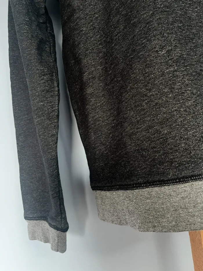Pull col rond PSG Collection 1970 gris foncé - Taille L - style sportif vintage - photo numéro 2