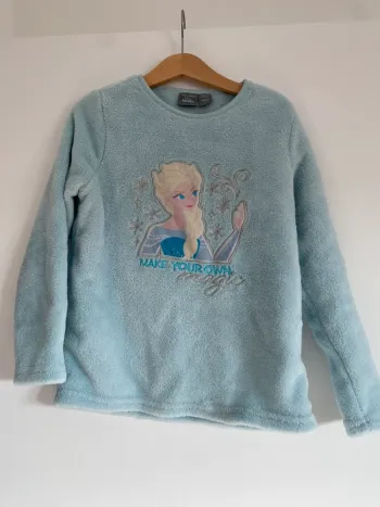 Pyjama chaud la reine des neiges.