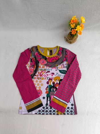 Polo fille Catimini 8 ans