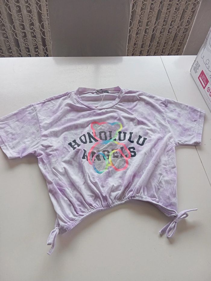 T-shirt court taille 12 ans