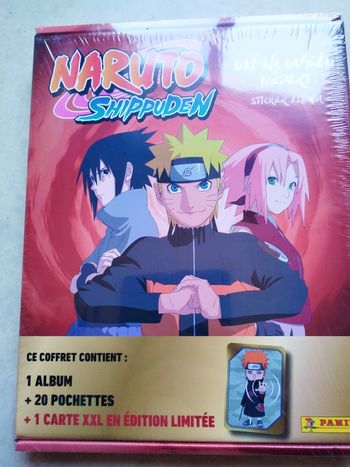 Coffret Panini Naruto (Neuf).
