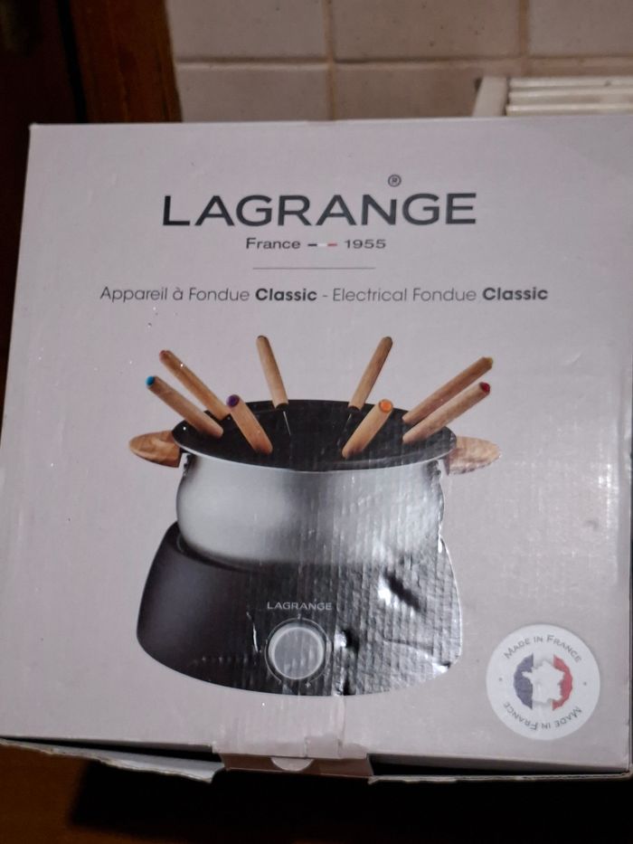 Appareil à fondue Lagrange