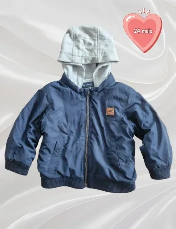 Blouson bomber garçon 24 mois