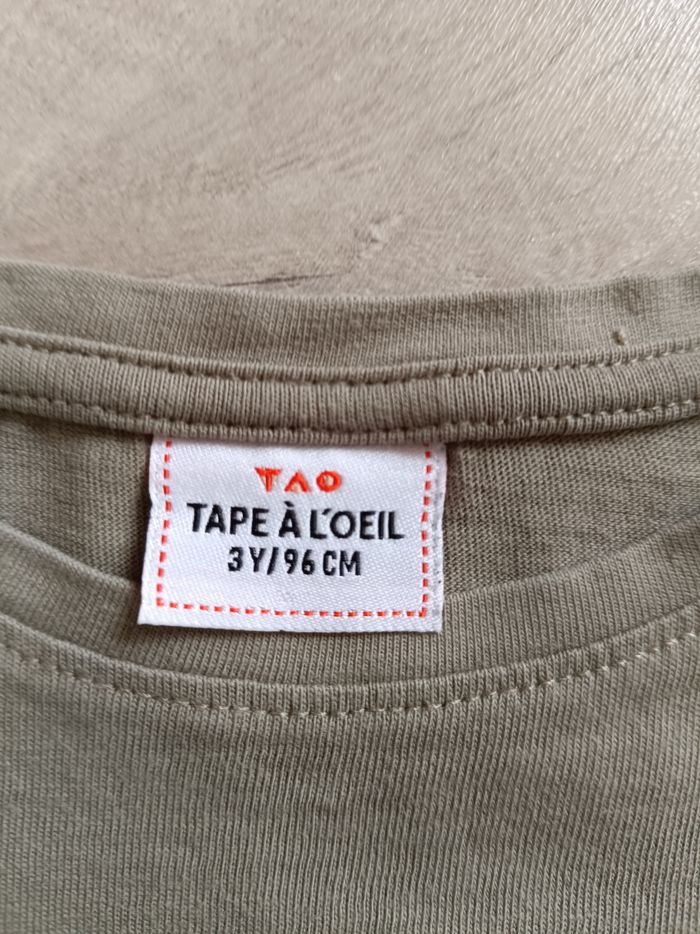 Tee shirt Tape à l'oeil 3ans - photo numéro 3