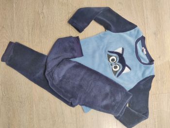 Pyjama chaud tout doux U Essentiel Taille 5 ans - Neuf