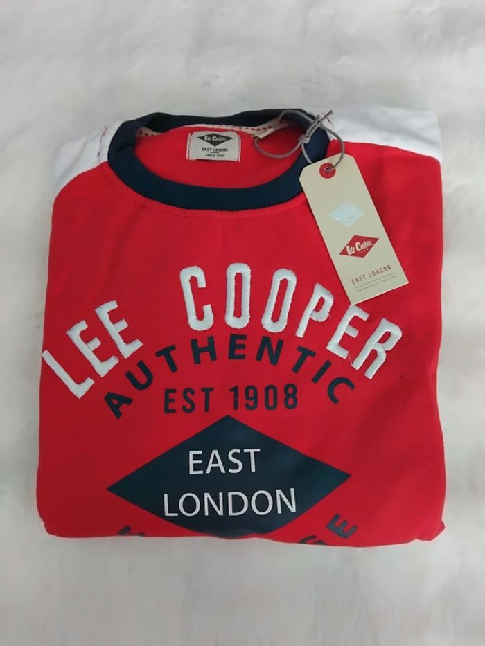 Sweat rouge Lee Cooper, 14 ans