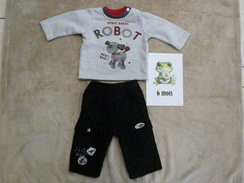 Ensemble 2 pièces 6 mois (n°7)