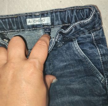 Jean chino 4 ans réglable Kiabi