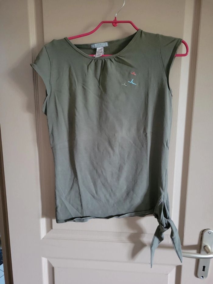 T-shirt kaki