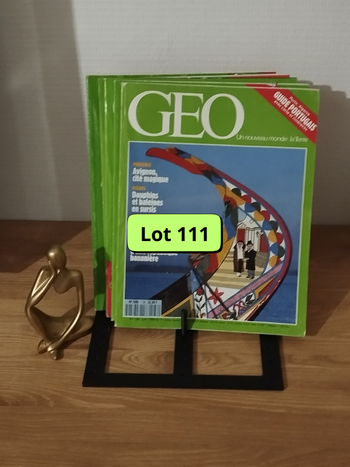 Lot de 5 revues Géo année 1990-92-94-99 L0111
