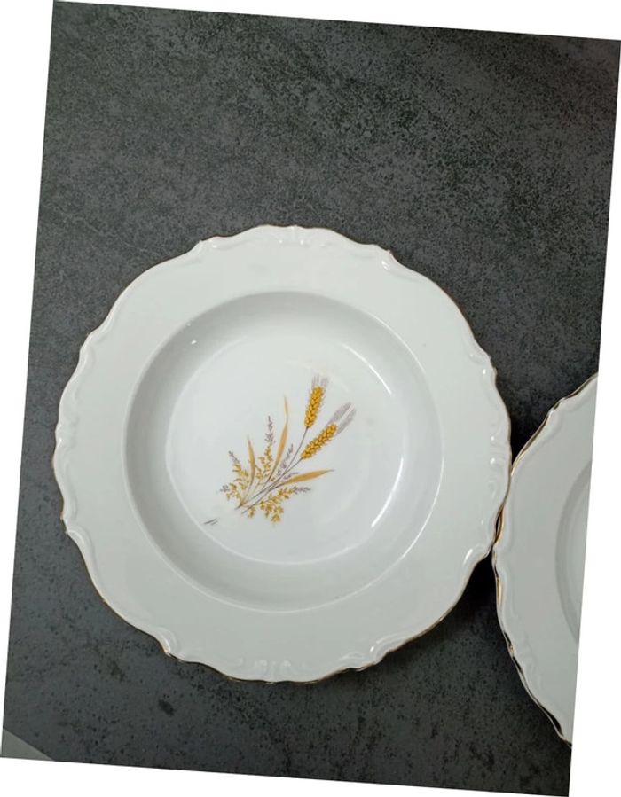 2 assiettes vintages - photo numéro 2