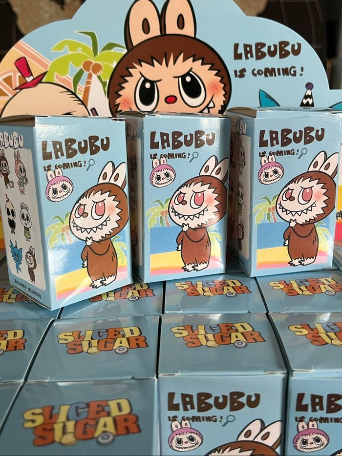 Lot de 3 porte clé Labubu