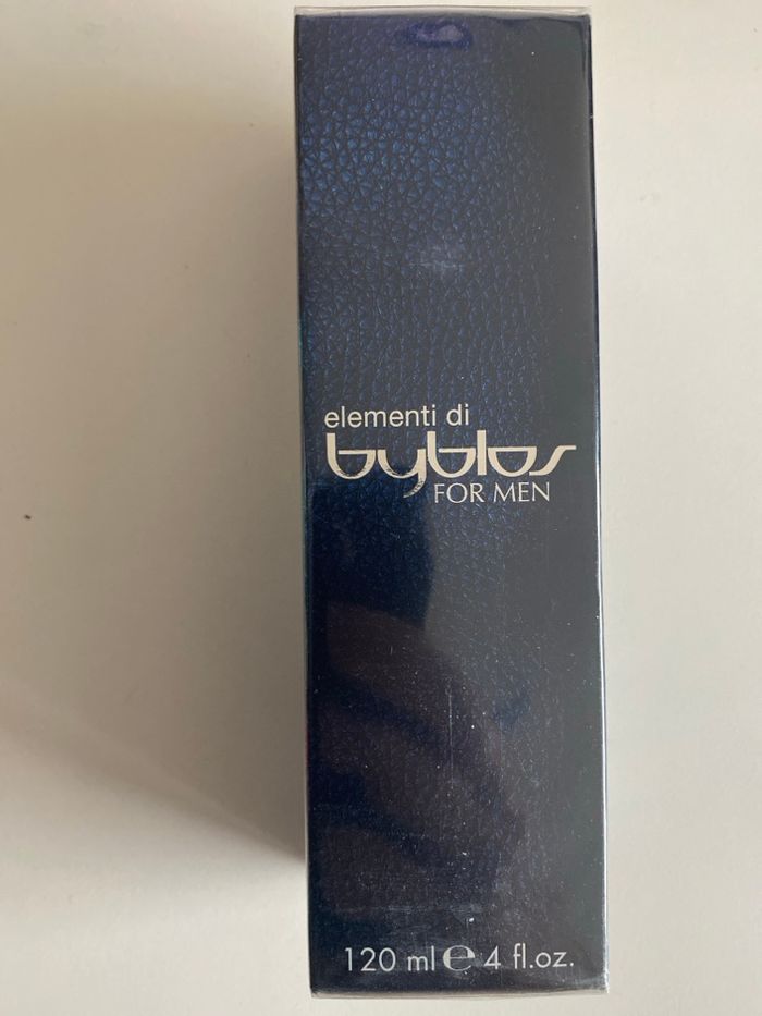 Byblos homme: leather sensation  120ml neuf