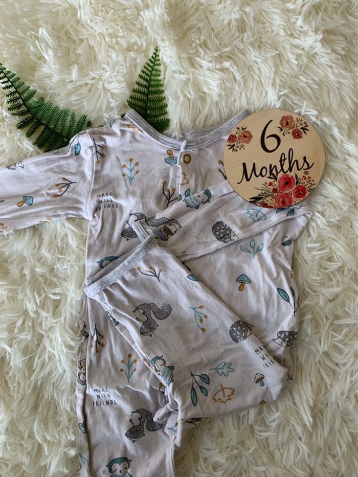 Lot 5 pyjamas légers garçons 6-9m - photo numéro 3