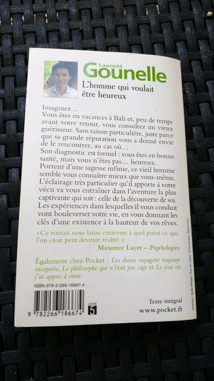 Livre "l homme qui voulait être heureux" de L.Gounelle - photo numéro 2