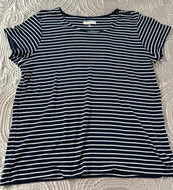 T-shirt rayé XL femme