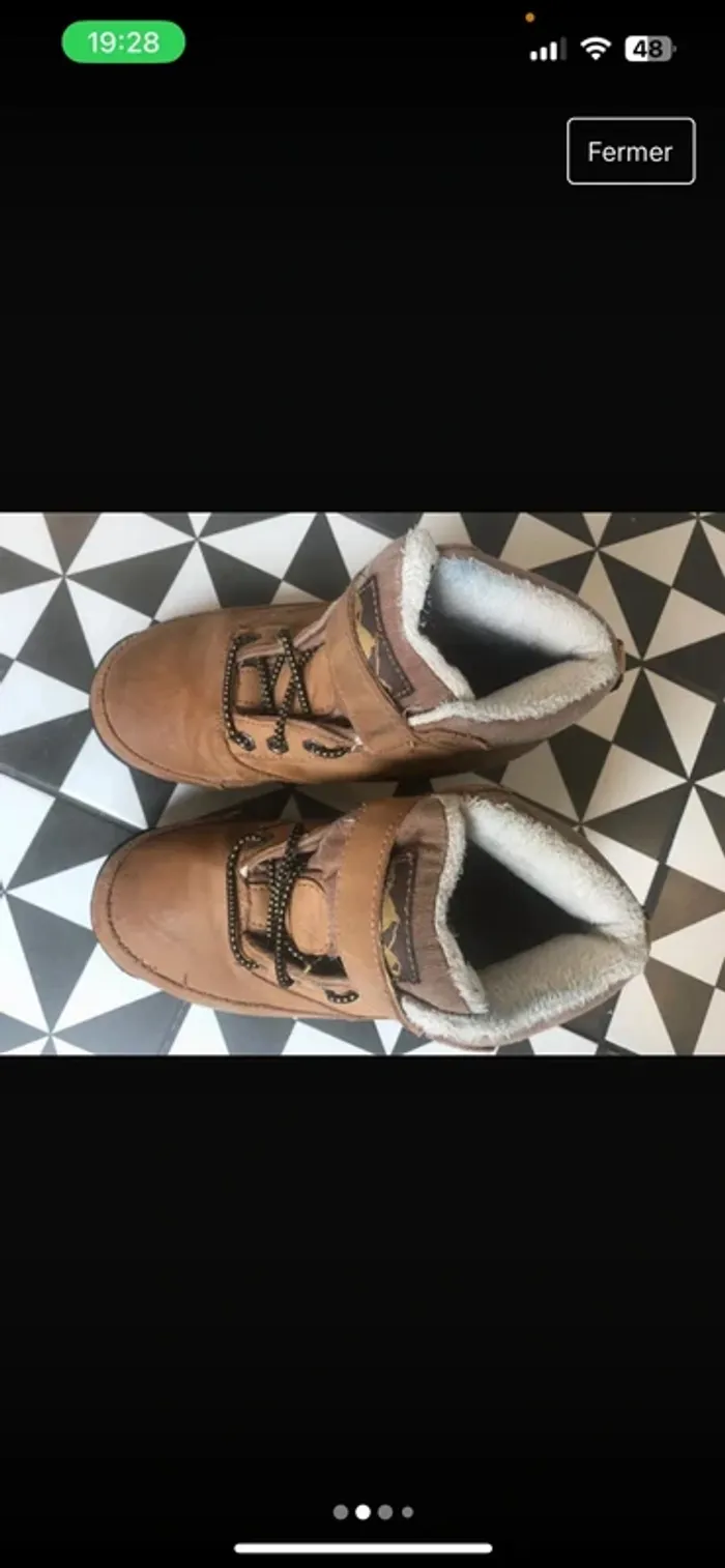 Chaussures chaudes et imperméable - photo numéro 2