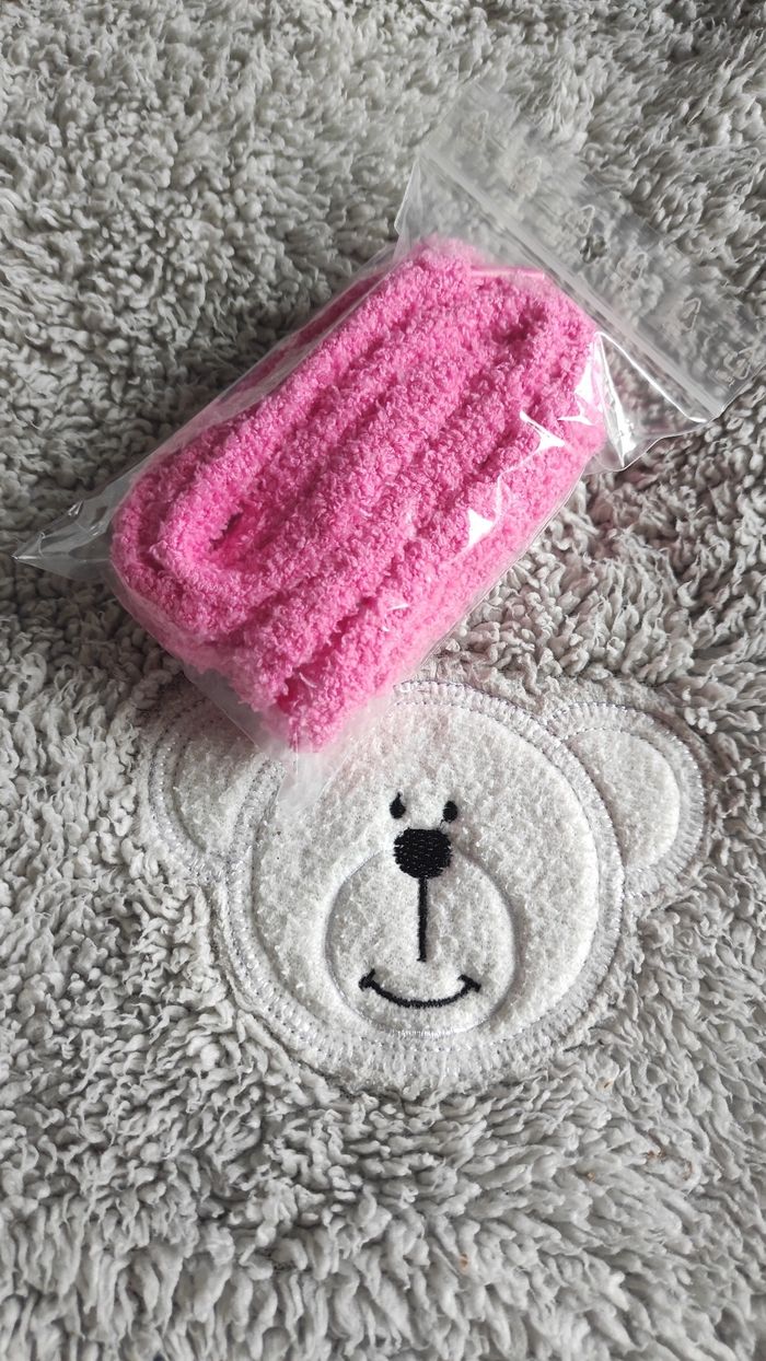 🍬 Lacets fluffy rose bonbon – 120 cm - photo numéro 3