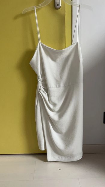 Robe courte blanche