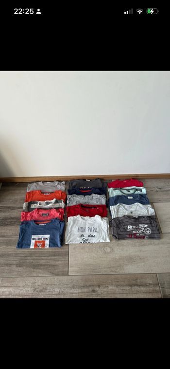 Lot vêtements garçon