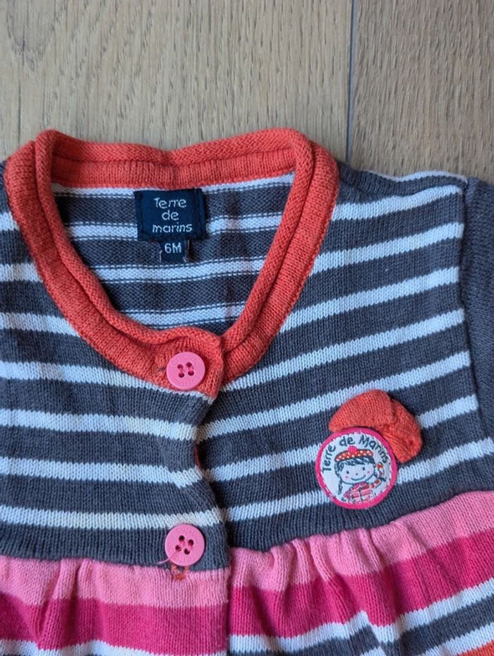 Gilet Terre de Marins 6 mois - photo numéro 3