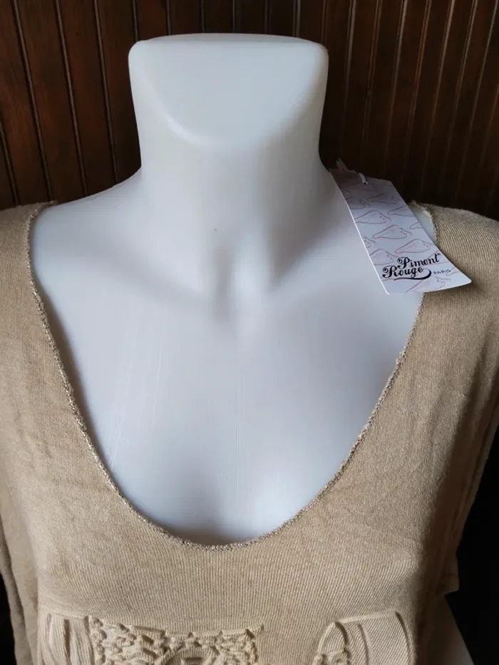 Superbe pull doux pour femme marque Piment rouge taille 56 58 - photo numéro 5