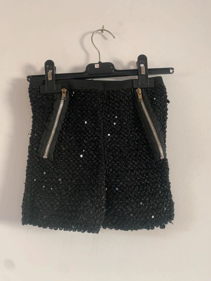 Mini Short femme à paillettes - photo numéro 2