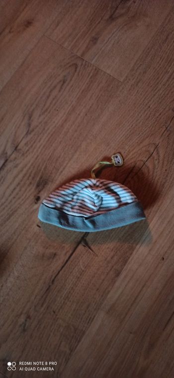 Bonnet vert baudet 3 mois