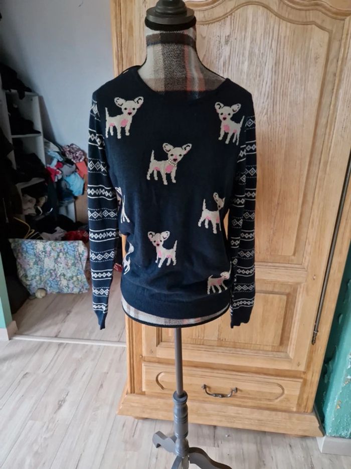 Joli pull chien George taille 38