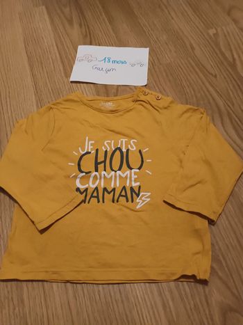 Tshirt 18 mois kiabi