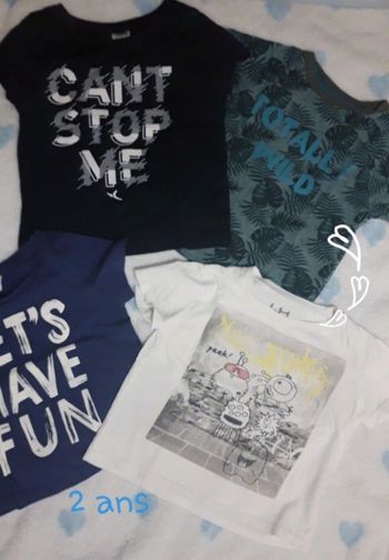 T-shirts 2 ans