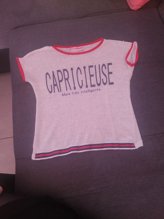 Haut manches courtes fille 8 ans