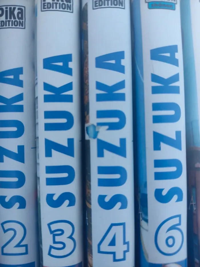 Suzuka tomes 1, 2, 3, 4, 6 et 8 - photo numéro 2