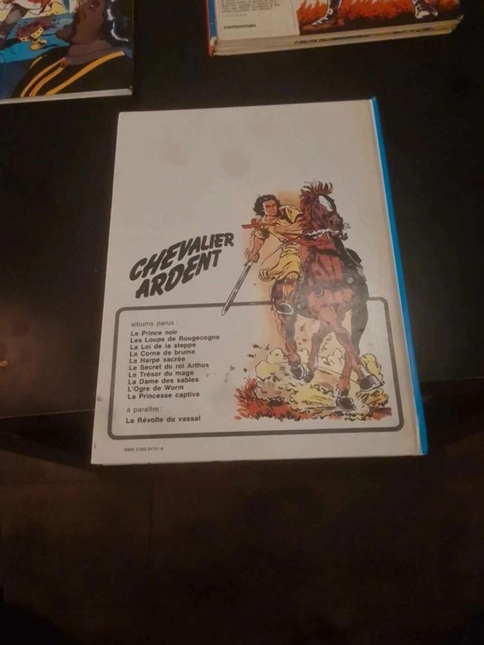Bd chevalier ardent les loups de rouge-cogne EO 1970 - photo numéro 2