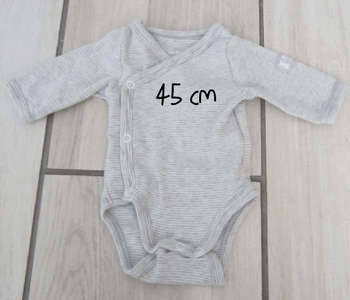 Bodie pour bébé prématuré ou poids plume (45 cm)