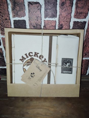 Coffret carnet, stylo et trousse Mickey 