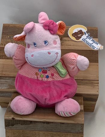 MD41 doudou vache mots d’enfants