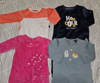 Lot pyjamas 6 mois
