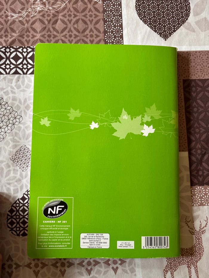 Cahier scolaire - photo numéro 3