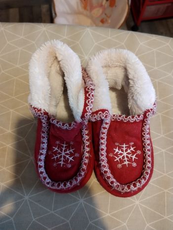 Chaussons fourrés