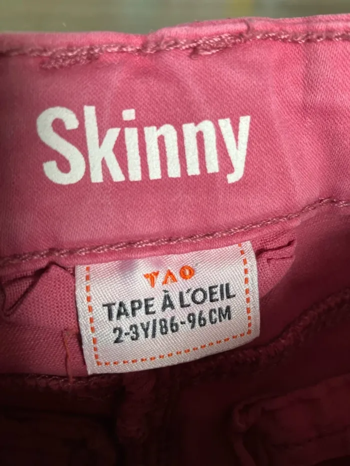 Lot 2 pantalons skinny - photo numéro 5