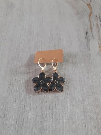 Boucles d'oreilles fleurs