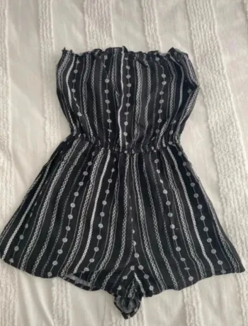 Combinaison short noir