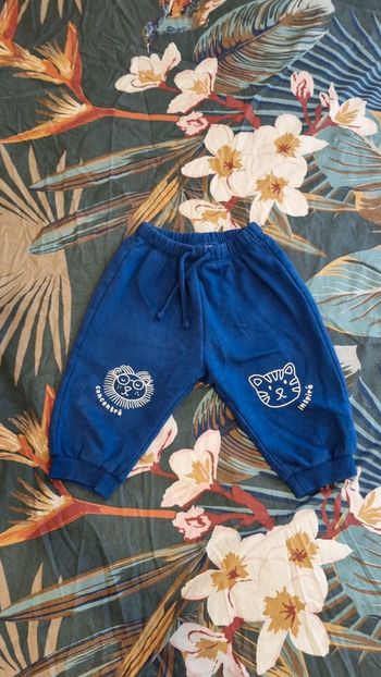 Jogging bleu 18 mois 80cm